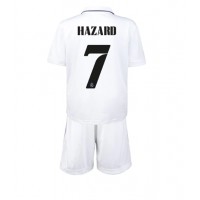 Dres Real Madrid Eden Hazard #7 Domaci za djecu 2022-23 Kratak Rukav (+ kratke hlače)